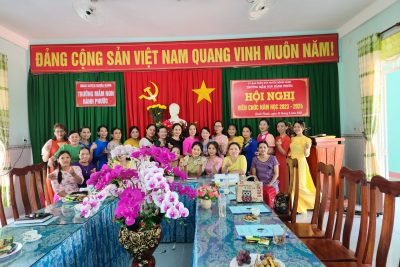 Hội nghị năm học 2023-2024 thành công tốt đẹp! Chúc chị em chúng ta luôn đoàn kết, hoàn thành xuất sắc nhiệm vụ năm học!!